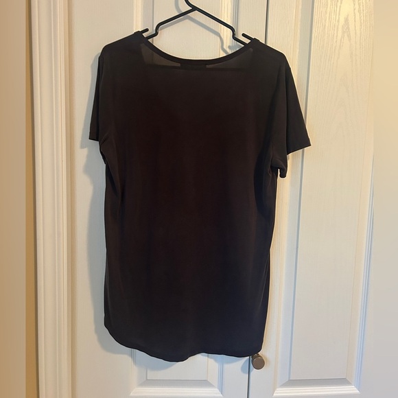 aritzia • talula • size large black t shirt - Picture 6 of 6